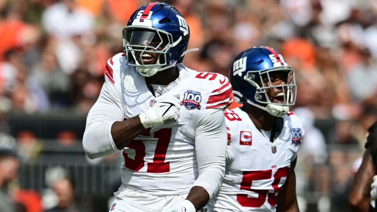 Source - Eagles signing ex-Giants pass rusher Azeez Ojulari - Beadell